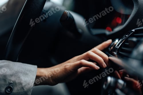 Preview: A driver, making sure it's not warm during the drive.