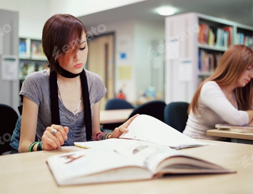 Preview: Girls studying