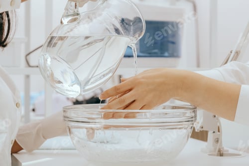 Preview: Spa Manicure in process