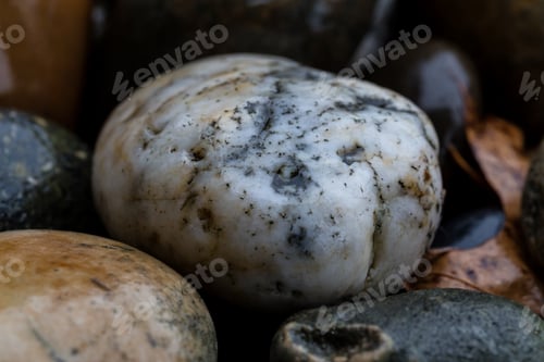 Preview: Macro close up of wet stones