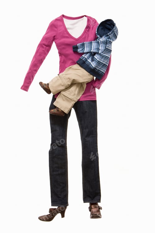 Preview: A mother and childs' clothes