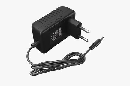 Preview: AC/DC Power Adapter with Cord and EU Plug