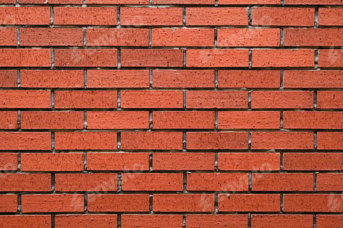 Preview: Brick wall with red brick, red brick background.