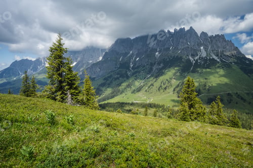 Preview: Hiking trail around Wilder Kaiser mountains, Tirol - Austria