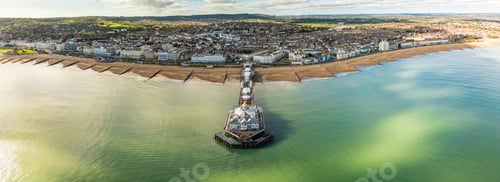 Preview: Eastbourne Beach and Pier, East Sussex, UK