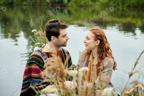 Preview: Serene couple by the water