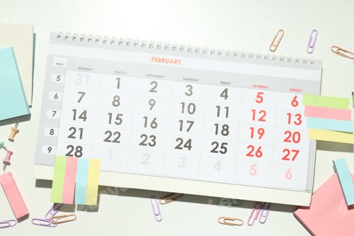 Preview: Concept of event planning and work planning, top view