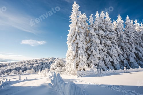 Preview: Winter in Auvergne, France