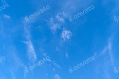 Preview: Blue sky and white clouds