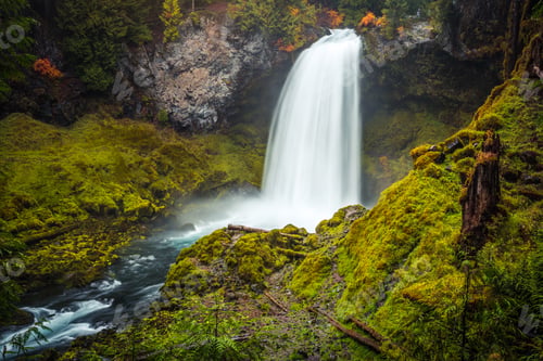 Preview: Sahalie Falls On The Mckenzie River In Oregon