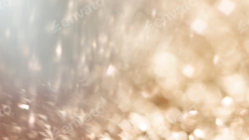 Preview: Blurry golden glitter background texture