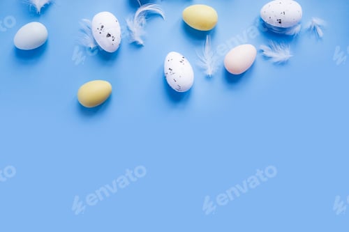 Preview: Easter eggs, top view