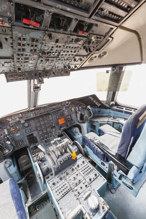Preview: Interior of a decommissioned l-1011 TriStar in Cotonou, Benin