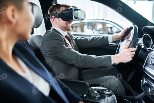 Preview: Testing New Car with VR Headset