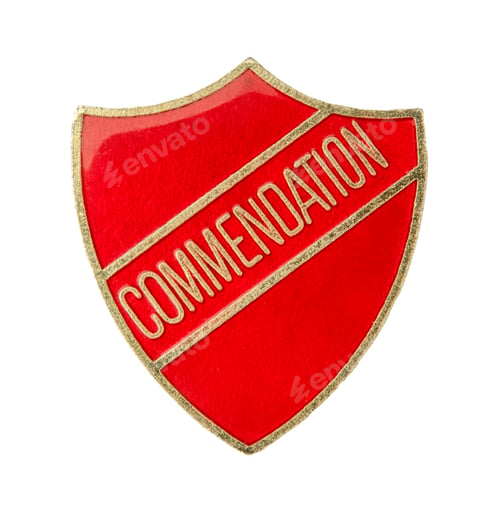 Preview: Isolated School Commendation Badge