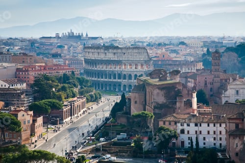 Preview: Via dei Fori Imperiali to Coliseum, Rome