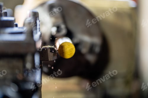 Preview: close up of machine operation for Metal Lathes.