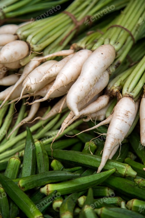 Preview: Vegetable on the market in Mumbai, India