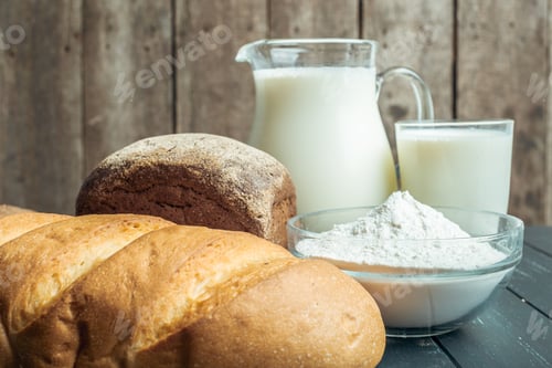 Preview: milk and bakery products