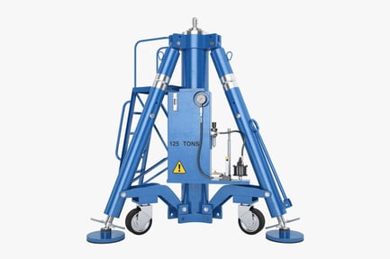 Preview: Aircraft 125-Ton Tripod Jack with Ladder