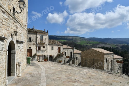 Preview: The village of Roseto Valfortore in Puglia, Italy.