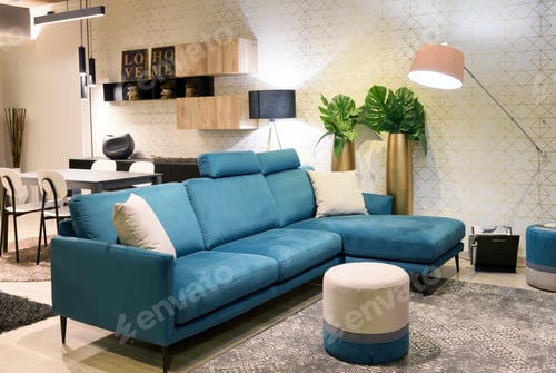 Preview: Sofa in modern living room