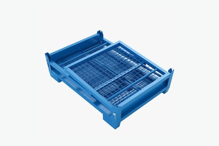 Preview: Foldable Wire Mesh Cage Pallet