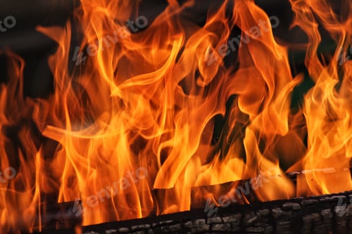 Preview: Pit fire flame