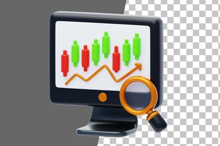 Preview: Technical Analysis 3D Icon