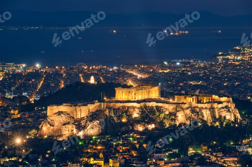Preview: Iconic Parthenon Temple at the Acropolis of Athens, Greece