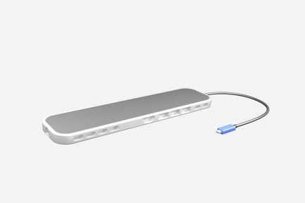Preview: USB Multiport Hub 3D Illustration