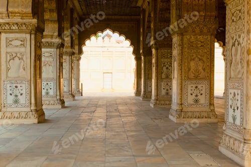 Preview: Arched Door in the Red Fort