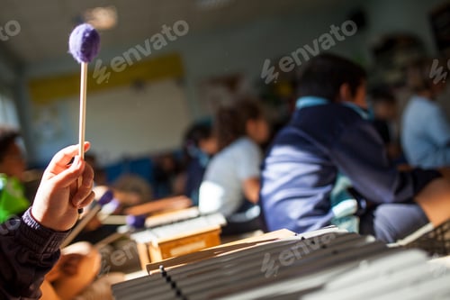 Preview: girl playing xylophone