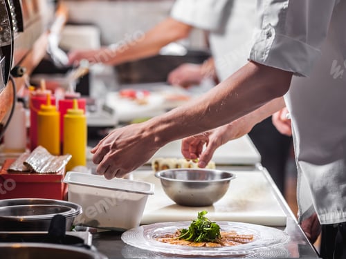 Preview: Chefs preparing food