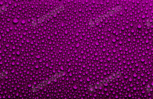 Preview: Velvet violet colored rain drops background