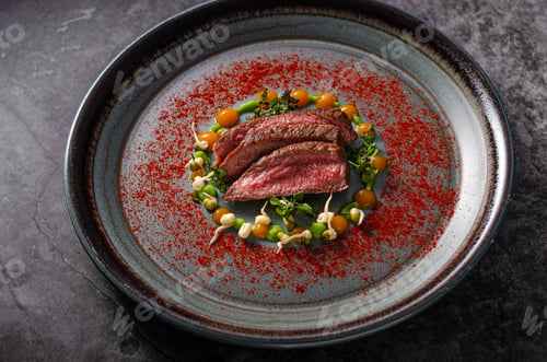Preview: Beef steak food styling