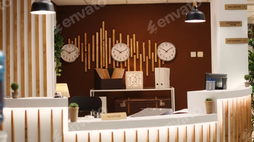 Preview: Hospitality industry hotel lobby