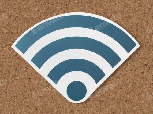 Preview: Icons of a strong signal of wifi
