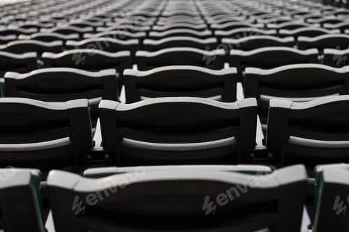Preview: Empty seats at an sporting event arena