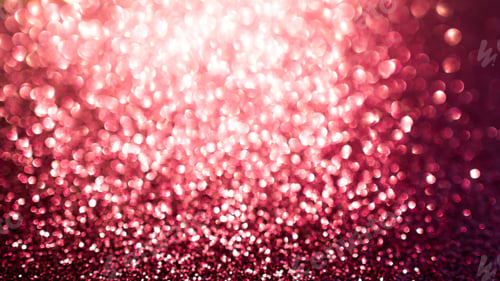 Preview: Red Blur Glitter Effect Bokeh Light Background
