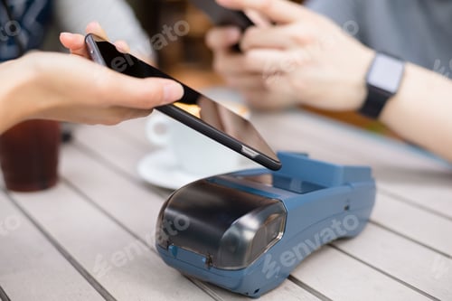 Preview: Customer pay by mobile phone on pos machine