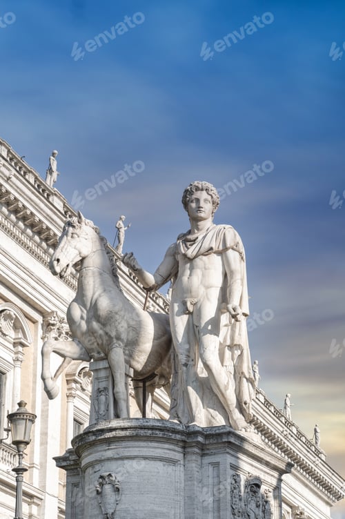 Preview: The statue of Castore in Campidoglio Rome