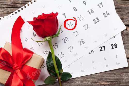 Preview: Valentines day greeting card