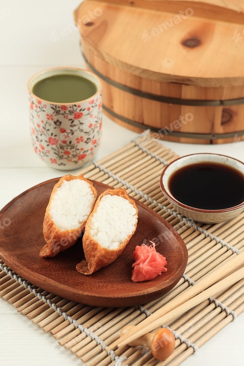 Preview: Japanese Pocket Tofu Sushi or Inari Sushi