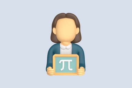 Preview: Teacher 3D Illustration