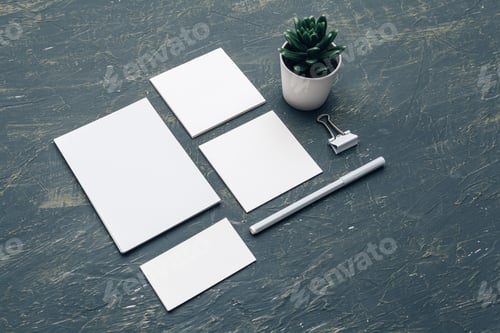 Preview: Photo. Template for branding identity. For graphic designers presentations and portfolios