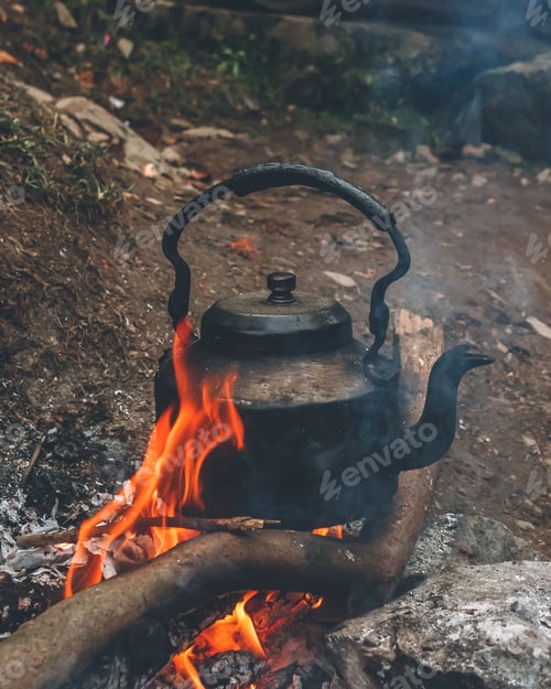Preview: Kettle on fire....