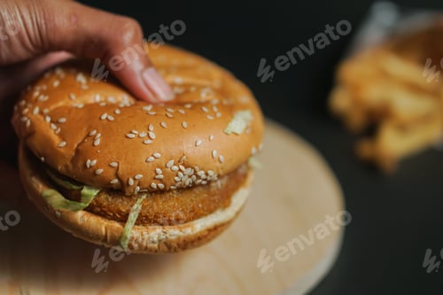 Preview: hamburger sandwich