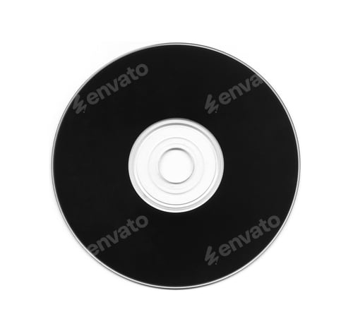 Preview: Black vinyl record