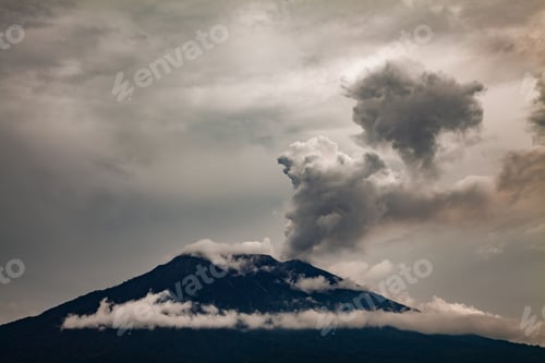 Preview: Eruption of Mt. Agung volcano in east Bali, Indonesia